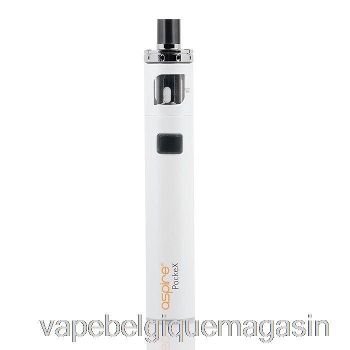 Vape Shop Bruxelles Aspire Pockex Aio Starter Kit Blanc